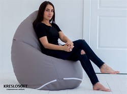 Кресло Груша XL KresloSoft из эко-кожи - фото 5478