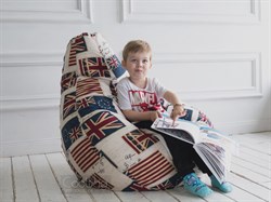 Кресло Груша XL CoolBag Британия - фото 6127