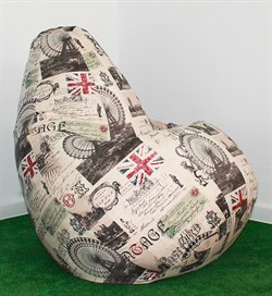 Кресло Груша XL CoolBag Челси - фото 6415