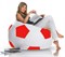 Кресло-мешок Мяч Футбол BeanBag Стандарт. Размер XL XLF004